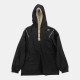 Nike Hooded Pullover Jacket Μαύρο Μπεζ /pre owned